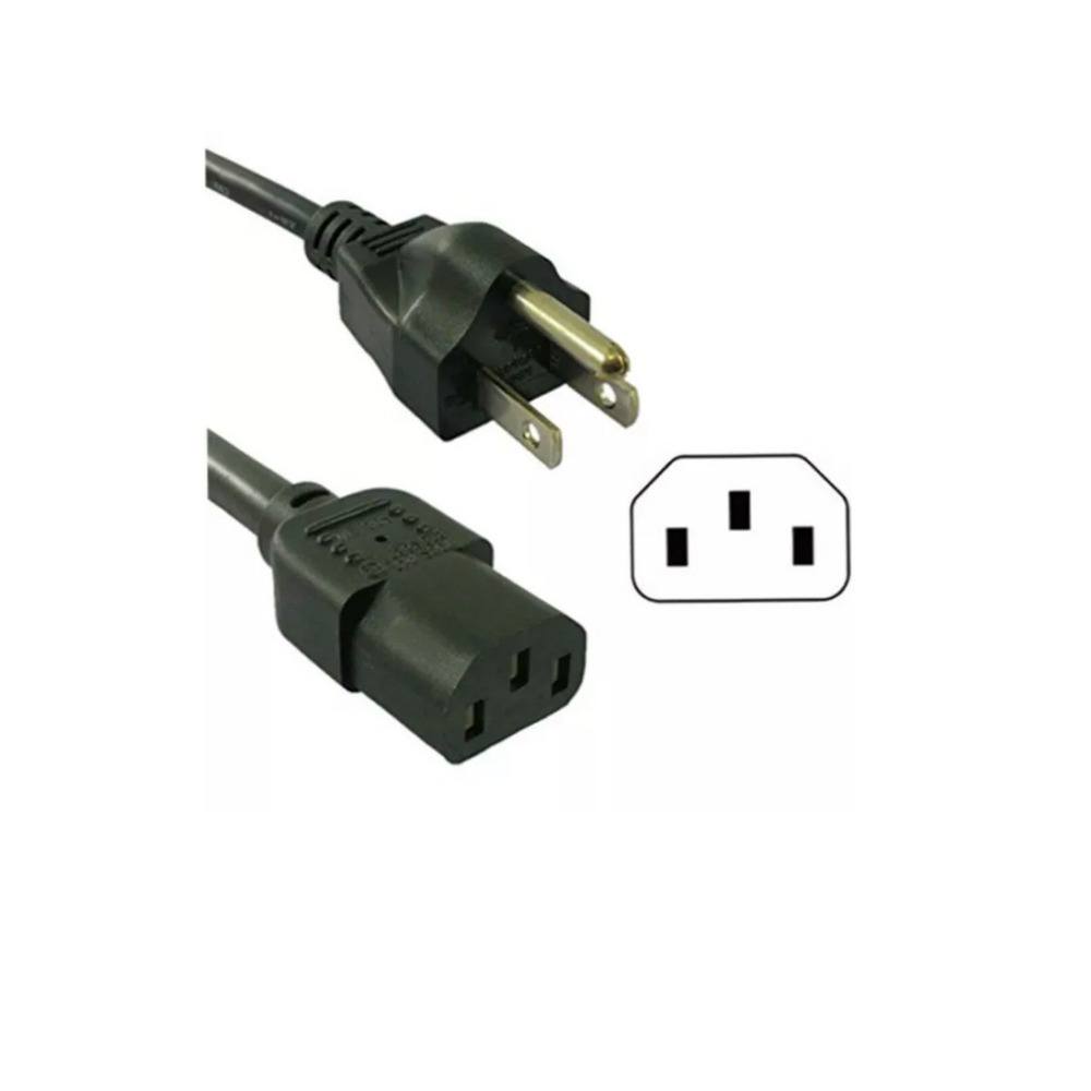 Power Cord for Vizio TV Model VL420M 6 ft 3-Prong - Picture 7 of 9